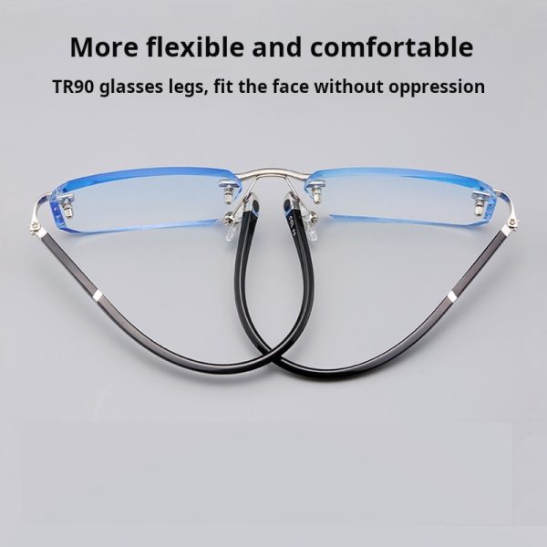 All-Day Comfort Tinted Glasses | Sleek Unisex Eyewear Frame - 图片 6