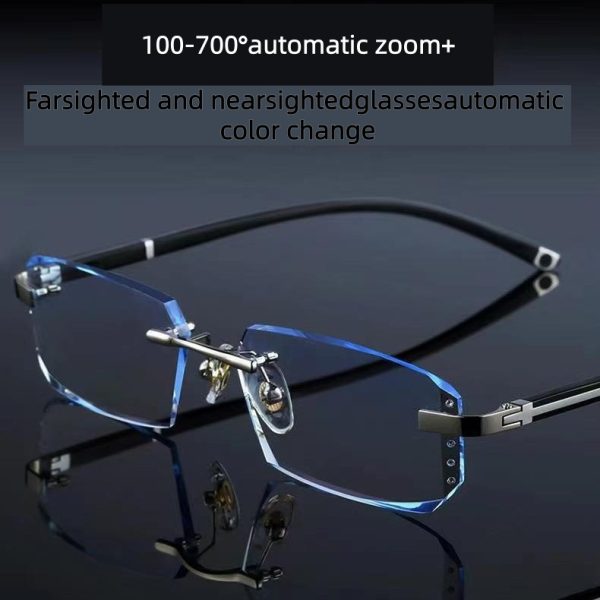 All-Day Comfort Tinted Glasses | Sleek Unisex Eyewear Frame - 图片 5