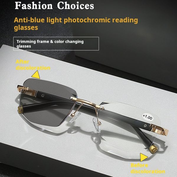 All-Day Comfort Tinted Glasses | Sleek Unisex Eyewear Frame - 图片 4