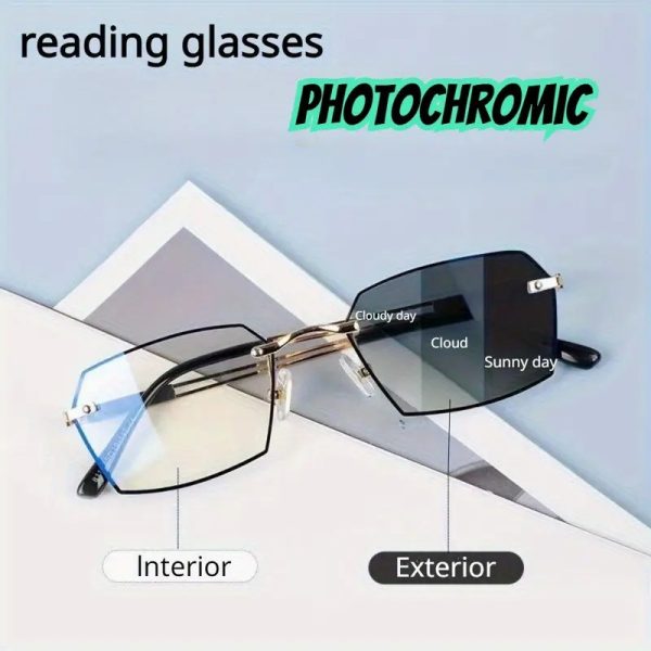 All-Day Comfort Tinted Glasses | Sleek Unisex Eyewear Frame - 图片 2
