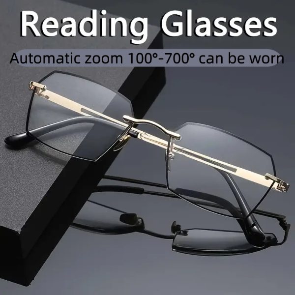 All-Day Comfort Tinted Glasses | Sleek Unisex Eyewear Frame - 图片 3