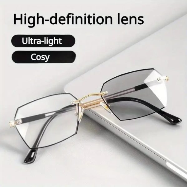 All-Day Comfort Tinted Glasses | Sleek Unisex Eyewear Frame - 图片 4